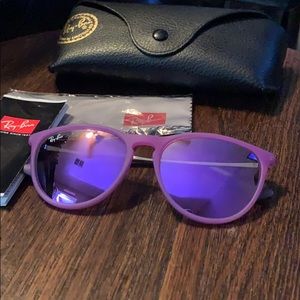 Kids purple Ray-Ban sunglasses